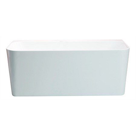 Athena Contro 1600mm Back To Wall Bath White